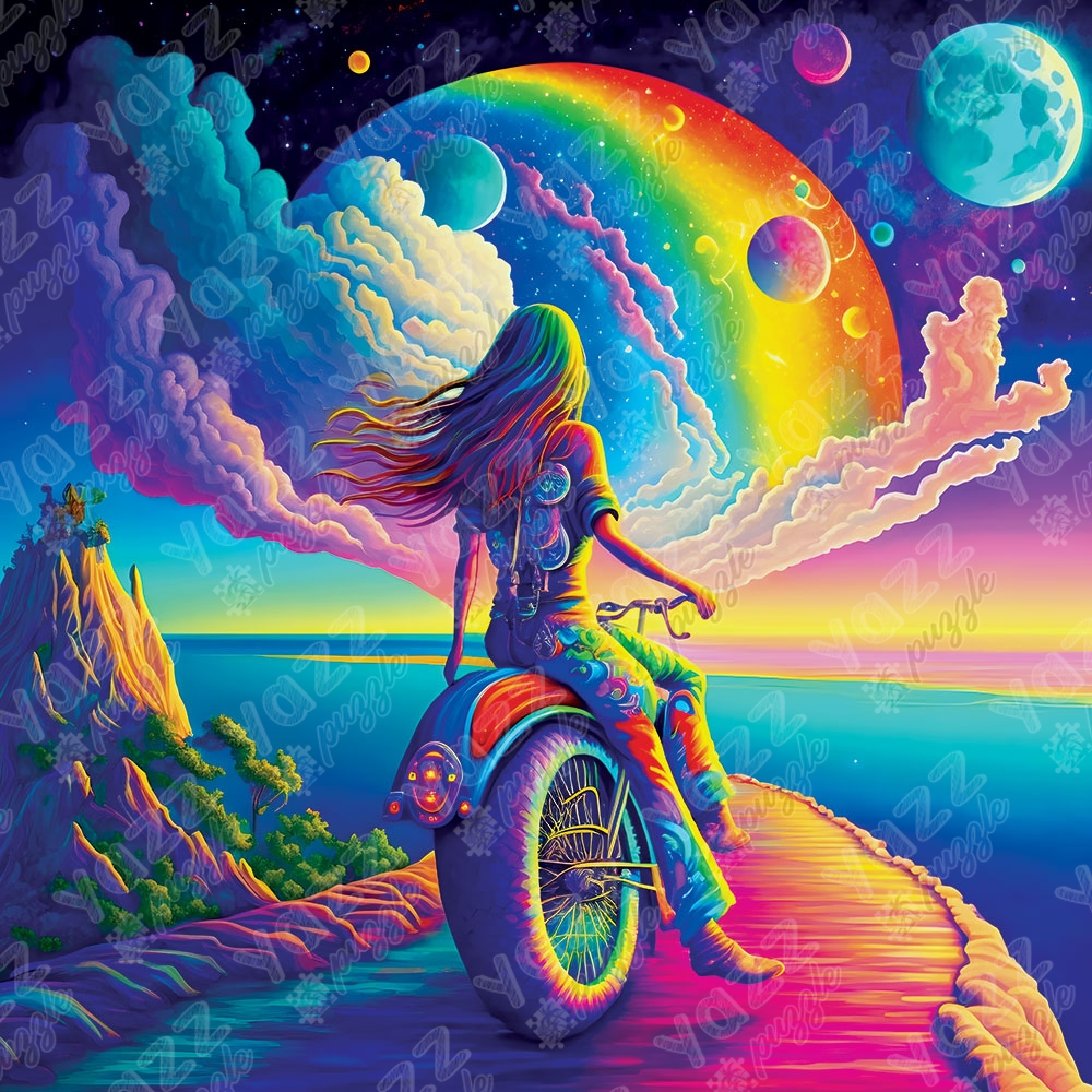 Yazz Rainbow Ride 1023 Teile Puzzle Yazz-1908 Yazz Rainbow Ride 1023 Teile Puzzle Yazz-1908 von Yazz