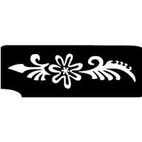 Blumenranke als Tattooschablone, besonders hübsche Tattoovorlage, 11cm Blumenranke als Tattooschablone, besonders hübsche Tattoovorlage, 11cm von Ybody