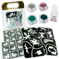 Glitzer-Tattoo-Set "Feentraum", 40-teilig Glitzer-Tattoo-Set "Feentraum", 40-teilig von Ybody