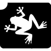 Hüpfender Laubfrosch Tattooschablone, originell, klebend, 6,5x5,5cm Hüpfender Laubfrosch Tattooschablone, originell, klebend, 6,5x5,5cm von Ybody