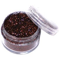 Metallic-Glitterspäne Schokobraun, 5ml Dose für Tattoos/zum Basteln Metallic-Glitterspäne Schokobraun, 5ml Dose für Tattoos/zum Basteln von Ybody