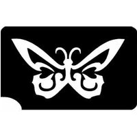 Tattooschablone mit Schmetterlingsmotiv, selbstklebend 7,3x4,7 cm Tattooschablone mit Schmetterlingsmotiv, selbstklebend 7,3x4,7 cm von Ybody
