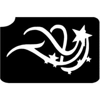 Tribal Sterne Klebeschablone, ganz besondere Tattoovorlage 8x5,5cm Tribal Sterne Klebeschablone, ganz besondere Tattoovorlage 8x5,5cm von Ybody