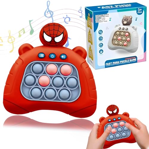 Pop It Elektronisches Spiel,Quick Push Pop-It,Pop-It Pro Light Up Game,Pop It Fidget Spielzeug,Push Pop Game Controller Bubble Puzzle Pop-It Early Development Spiel für Kinder Erwachsene Pop It Elektronisches Spiel,Quick Push Pop-It,Pop-It Pro Light Up Game,Pop It Fidget Spielzeug,Push Pop Game Controller Bubble Puzzle Pop-It Early Development Spiel für Kinder Erwachsene von Ycaaeo