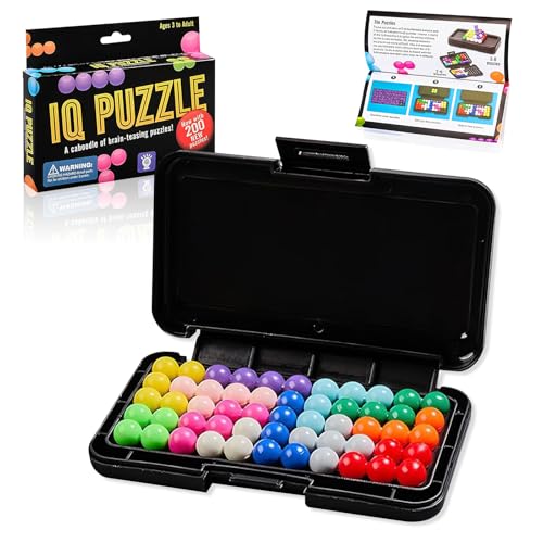 Puzzlespiele für Kinder, Iq Puzzle | Iq Spiele, Puzzle Game, mit 120 Herausforderungen, 3D Logikspiele, Entspannendes und stressabbauendes Denkspiel für Kinder und Erwachsene von Ycaaeo