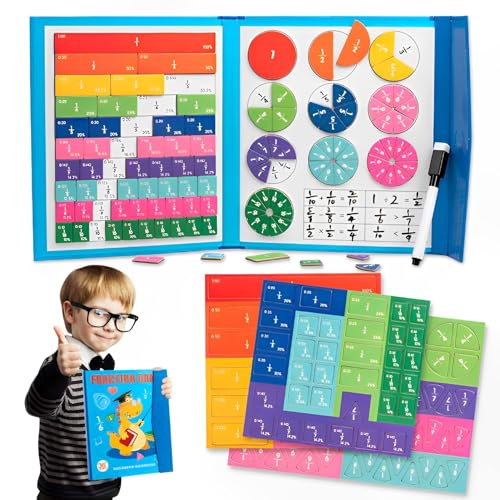 Ycaaeo Mathematik Ressourcen,Magnetische Bruchrechnen Material,Magnetischer Bruchscheiben-Demonstrator,Magnetisches Buch Bruchteil Puzzle für Kinder,Mathe Grundschule Material,Ab 7 Jahre Ycaaeo Mathematik Ressourcen,Magnetische Bruchrechnen Material,Magnetischer Bruchscheiben-Demonstrator,Magnetisches Buch Bruchteil Puzzle für Kinder,Mathe Grundschule Material,Ab 7 Jahre von Ycaaeo