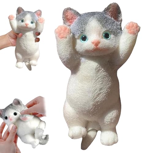 Squishy Katze Toys, Niedliches Spielzeug Zur Stressreduktion, Handliches Squishy Cat Spielzeug, Kinder Und Erwachsene von YceLon