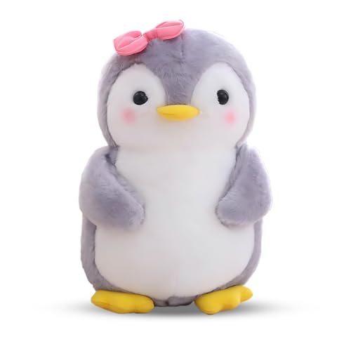 YceLon Kuscheltier Pinguin, Plüschtier 25cm Mit Rosa Fliege, Weiches Pinguin Stofftier Zum Kuscheln Und Spielen, Kinder YceLon Kuscheltier Pinguin, Plüschtier 25cm Mit Rosa Fliege, Weiches Pinguin Stofftier Zum Kuscheln Und Spielen, Kinder von YceLon