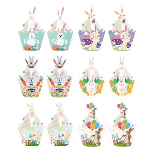 24 x Cupcake-Topper "Happy Easter" 24 x Cupcake-Topper "Happy Easter" von Ycfish