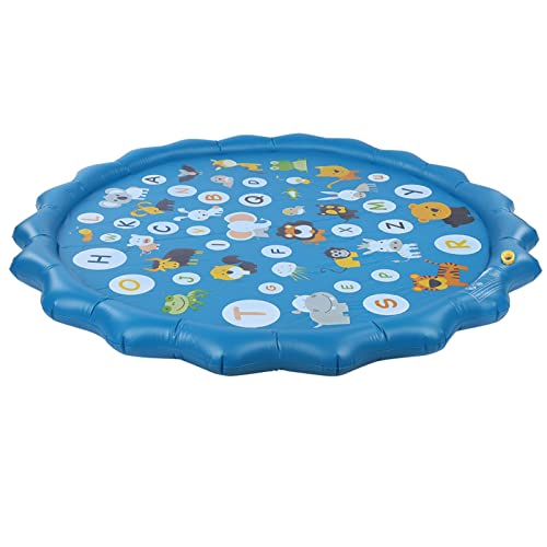 Tragbare Aufblasbare Mattenrundspielmatte Für Outdoor F Pool oder Gartenaktivitäten von Yctze