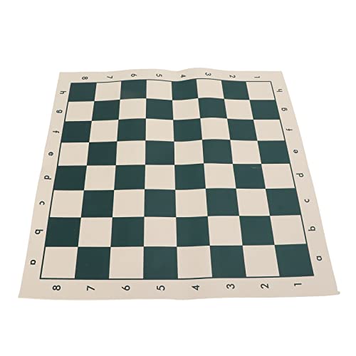 Tragbares Soft PVC CH -Board 34.5x34.5 cm - Standardschachbrett für Reisen & Cam - Leichtes und Faltbares CH -Schachbrett für den Außenbereich von Yctze