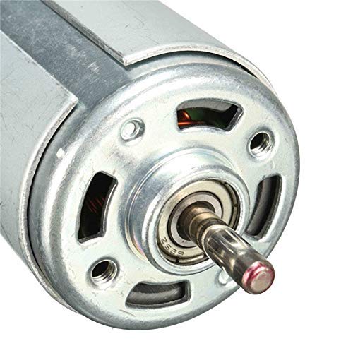 Yctze 12-24 V Hochgeschwindigkeits -DC -Motor für Autowaschpumpen, Sprühgeräte und Elektrische Werkzeuge Kompakt, und Zuverlässige Leistung (Silver) von Yctze