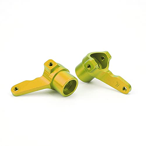 Yctze 2 PCs Aluminium Knöchelarme für Optima Maxima /10 Fahrzeugaufrüstung (Gold) von Yctze