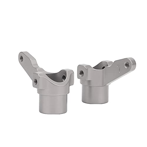 Yctze 2 PCs Aluminium Knöchelarme für Optima Maxima /10 Fahrzeugaufrüstung (Silbergrau) von Yctze