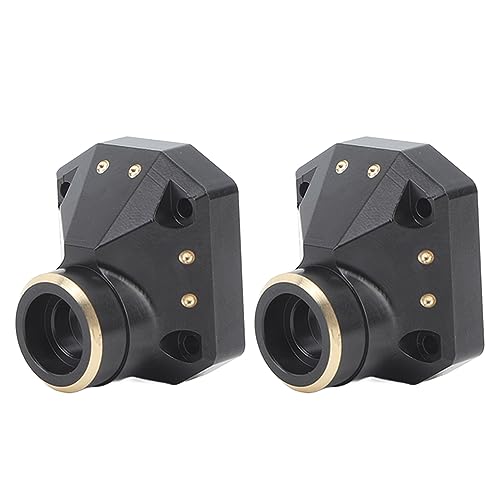 Yctze 2 PCs Premium Messing RC -Differentialabdeckung für Axiale Capra /10 - Vorder und Hinterher Upgrade Yctze 2 PCs Premium Messing RC -Differentialabdeckung für Axiale Capra /10 - Vorder und Hinterher Upgrade von Yctze