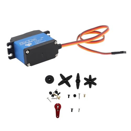 Yctze 20 Kg RC -Servo -Motor Programmierbares Metallgetriebe mit Hoher Torsion Zur Kontrolle in RC Autos, Booten, Robotern DC4.8-6V Yctze 20 Kg RC -Servo -Motor Programmierbares Metallgetriebe mit Hoher Torsion Zur Kontrolle in RC Autos, Booten, Robotern DC4.8-6V von Yctze