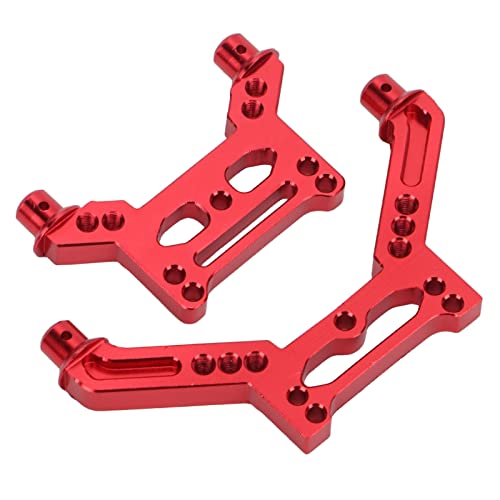 Yctze 2pcs Aluminium -Legierung RC -Autoschockhalterung für SG1603/SG1604/UD1601/UD16024 Leichtes und Stilvolles Upgrade (Rot) von Yctze