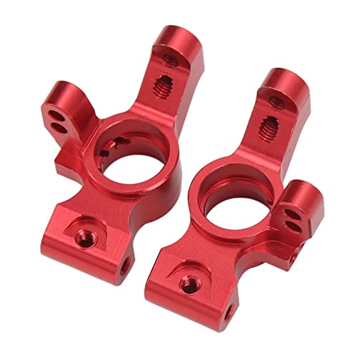 Yctze 2pcs Aluminiumlegierung Heckknöchel-Hub-Netzwerk für 4-tec 2.0 3.0/10 RC-Auto-Upgrade-Teile (Rot) von Yctze