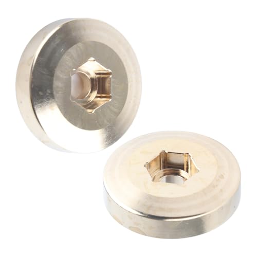 Yctze 2pcs B Rad Gewichte RC Wler Car Hex Hub EIN Modell-Upgrade-Teile 9 Mm Kompatibel mit 1,9 2,2 Zoll Rädern-B-Rad Hub A für RC Wler-Autogewichte Modellteile Teile (9mm) von Yctze