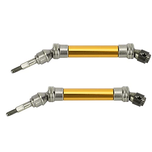 Yctze 2pcs Hochwertige Antriebswelle für Slash SLA018, Verbessert Stabilität und Leistung (Yellow) von Yctze