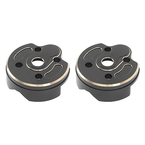 Yctze 2pcs Messing RC Car -Portal -Abdeckung für Axial /10 Capra SCX10 III AR45P Achse Stabil, Stilvoll von Yctze