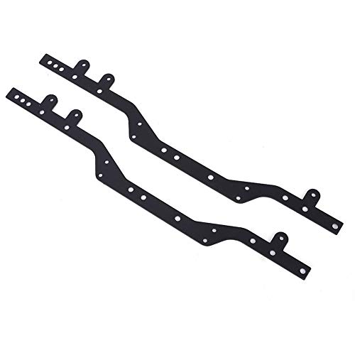 Yctze 2pcs Metall -Chassis -Strahl Austausch für WPL C34 C34K C34KM /16 RC Autos Leichtgewichtig & (Black) von Yctze