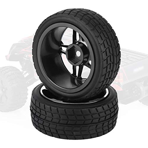 Yctze 2pcs RC-LKW-Gummireifen für ZD Racing /10 On-Road-Autos-Leichter, Verbesserter Griff (Blau 69x38x35cm / 27,2x15.0x13,8in) von Yctze