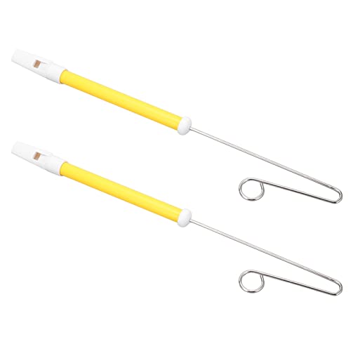 Yctze 2pcs Slide Whistle Toy Set - Metal Sliding TE für Kinder, Einführung von Musikinstrumenten für Anfänger und Yctze 2pcs Slide Whistle Toy Set - Metal Sliding TE für Kinder, Einführung von Musikinstrumenten für Anfänger und von Yctze