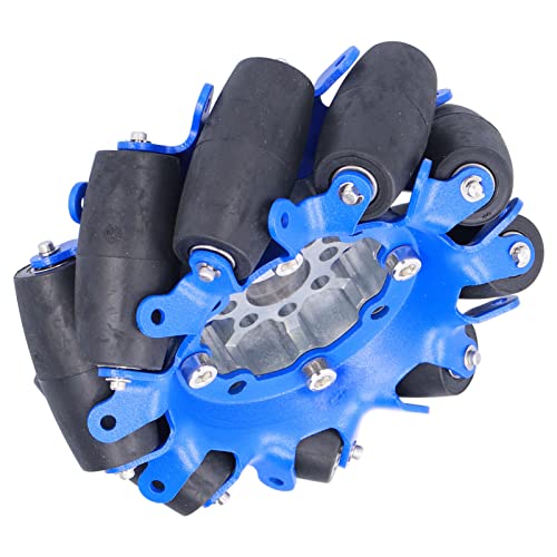 Yctze 4 -i Omnidirektionales Rad für Robotik - SP -Stahlwelle, TPU -Gummiwalzen, Verbesserte Manövrierfähigkeit, Kompaktes Design (Rechtes Rad 5606-0000-0100) von Yctze
