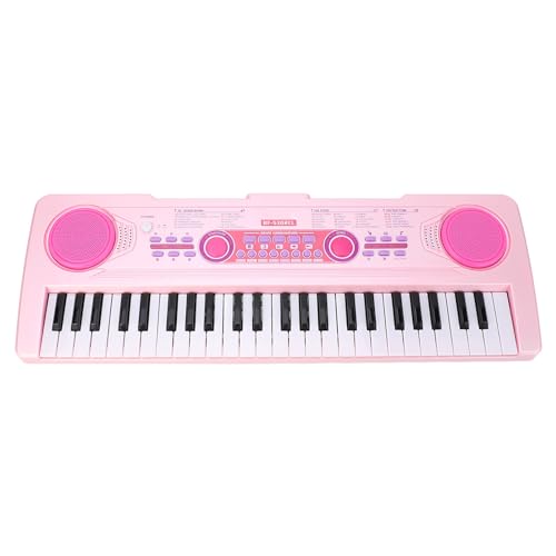 Yctze 49 Tasten Kids Piano Keyboard mit Volumen, Mikrofon, 100 Rhythmen & Töne, Bildungsinstrument für Jungen und Mädchen Yctze 49 Tasten Kids Piano Keyboard mit Volumen, Mikrofon, 100 Rhythmen & Töne, Bildungsinstrument für Jungen und Mädchen von Yctze