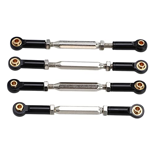 Yctze 4pcs Aluminiumlegierung RC Car Camber Links für /10 - Verbesserung der Stabilität und ästhetischer Anziehungskraft (80-90 mm) von Yctze