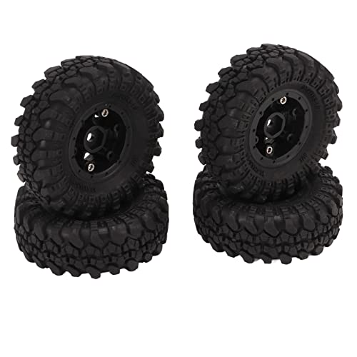 Yctze 4pcs Premium -Gummireifen für /24 RC -Autos Reifen Kompatibel mit Axialer SCX24 Verbesserter Griff und Stabilität Yctze 4pcs Premium -Gummireifen für /24 RC -Autos Reifen Kompatibel mit Axialer SCX24 Verbesserter Griff und Stabilität von Yctze
