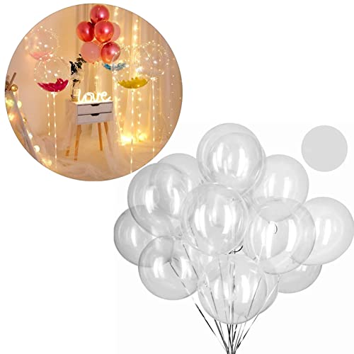 Yctze 50pcs Boo Oons | Transparente PVC | Für Hochzeiten & Partys | 5.7in Aufgeblähte Größe Yctze 50pcs Boo Oons | Transparente PVC | Für Hochzeiten & Partys | 5.7in Aufgeblähte Größe von Yctze