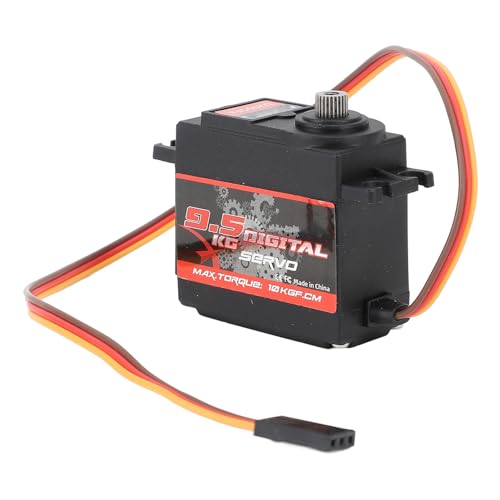 Yctze 9,5 Kg Digitaler RC -Servomotor mit Hoher und Kontrolle für Crawler -Autos, Boote und Robotikprojekte Yctze 9,5 Kg Digitaler RC -Servomotor mit Hoher und Kontrolle für Crawler -Autos, Boote und Robotikprojekte von Yctze