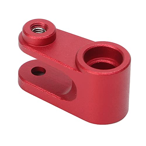Yctze Aluminiumlegierung Metall -Servo -Arm Upgrade für /10 Maxx 89076 4 RC Autos Präzise Teile für eine Verbesserte Leistung (Rot) von Yctze