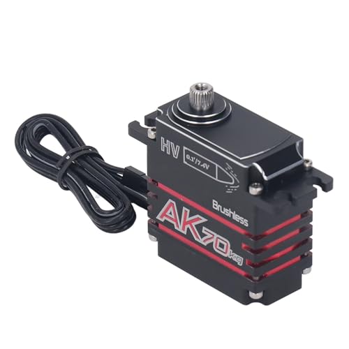 Yctze Bürstenlose Digitale Servo 6-7,4 V Aluminiumlegierung für /10/8 RC Model Cars - Upgrade -Leistung (270 Grad) von Yctze