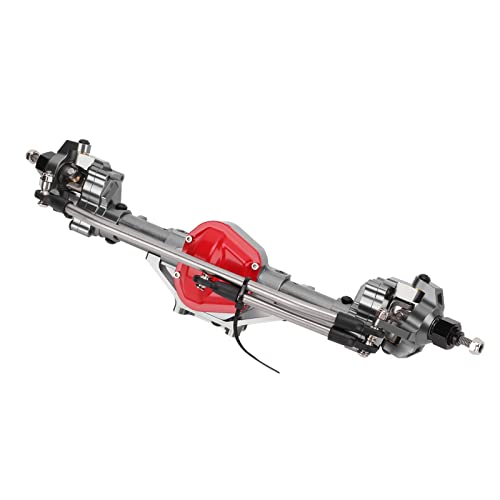 Yctze CNC -Metall -Front Portalachse für Axiale SCX10 /10 RC Crawler Verbesserte Haltbarkeit & Leistung (Ti-Farbe) von Yctze