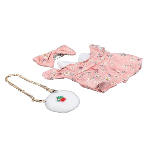Yctze Charmantes P -Puppen -Outfit Set mit Bug und Tasche für 20 cm/8 Ich Habe Spielzeug Gestopft von Yctze