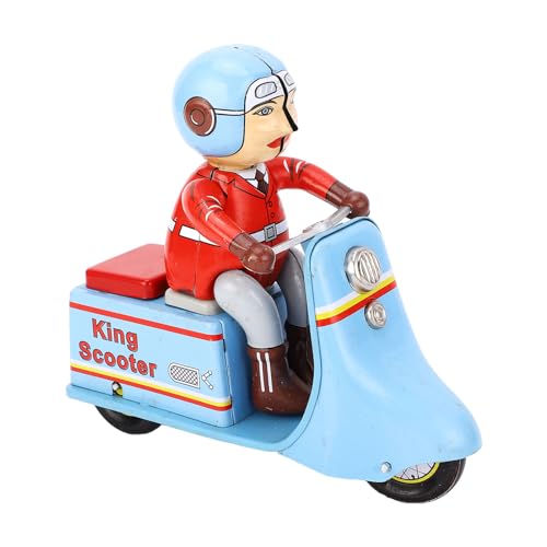 Yctze Clockwork -Roller -Motorradspielzeug Retro Wed up Metallfahrraddekoration für und Erwachsene, von Yctze