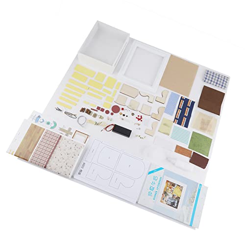 Yctze DIY Dollhouse Kit mit Foto und Licht Wohnkultur für Familien Ftsmen Yctze DIY Dollhouse Kit mit Foto und Licht Wohnkultur für Familien Ftsmen von Yctze
