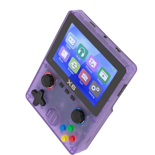 Yctze Handheld-R-Gole mit 32G-Speicherkarte, 3,5-Zoll-IPS-Bildschirm, Netzteilen, 2000-mAh-Akku – Tragbares Video-Gole für Gaming-Enthusiasten, Transparente Farbe – Produkt von Yctze Handheld-R-Gole mit 32G-Speicherkarte, 3,5-Zoll-IPS-Bildschirm, Netzteilen, 2000-mAh-Akku – Tragbares Video-Gole für Gaming-Enthusiasten, Transparente Farbe – Produkt von von Yctze