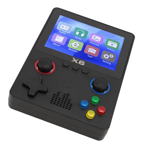 Yctze Handheld-R-Gole mit 32G-Speicherkarte, 3,5-Zoll-IPS-Bildschirm, Netzteilen, 2000-mAh-Akku – Tragbares Video-Gole für Gaming-Enthusiasten, Transparente Farbe – Produkt von Yctze Handheld-R-Gole mit 32G-Speicherkarte, 3,5-Zoll-IPS-Bildschirm, Netzteilen, 2000-mAh-Akku – Tragbares Video-Gole für Gaming-Enthusiasten, Transparente Farbe – Produkt von von Yctze