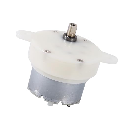 Yctze High Drehmoment 12 V DC -Motor, Elektromotor mit Langsamer Geschwindigkeit mit Getriebe, 3 U/Min, 4 Mm Wellendurchmesser, Mikromotor von Yctze