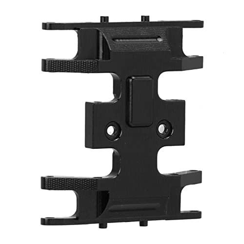 Yctze Hochfestige Aluminiumoy RC Mittlere Getriebeplatte für /24 Axial SCX24, AXI90081, AXI00001, AXI00002 Fernbedienungsauto (Schwarz BL) von Yctze