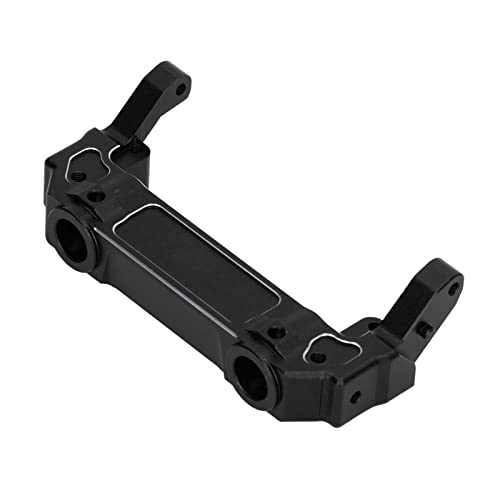 Yctze Hochwertiger Aluminium -RC -Frontstoßstange Halterung für Axiale SCX6 /6 Fahrzeuge -, Schützend (Black) von Yctze