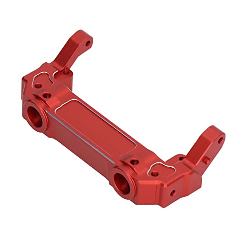 Yctze Hochwertiger Aluminium -RC -Frontstoßstange Halterung für Axiale SCX6 /6 Fahrzeuge -, Schützend (Rot) von Yctze