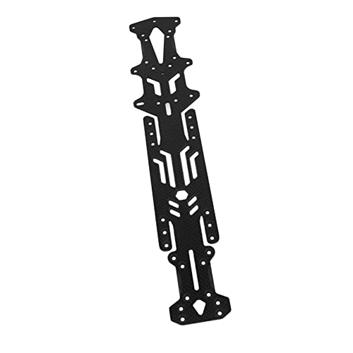 Yctze Hohe Traktion Carbonfaser -RC -Chassisplatte für YD2 RX /10 Drift Autos Einfache Installation und Verbesserte Leistung (Black) von Yctze