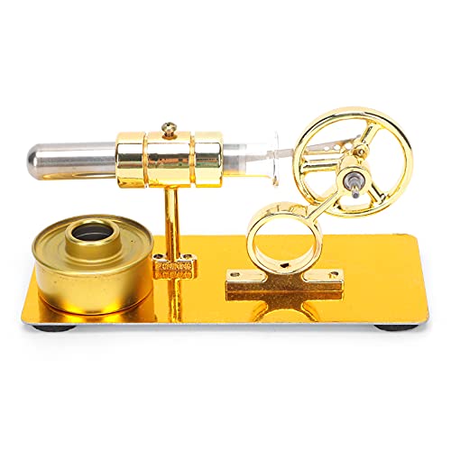 Yctze Hot Engine Model Motor Generator Bildungsspielzeug für Physik und Wissenschaft, Einfache Montage, Zinklegierung & Glas Yctze Hot Engine Model Motor Generator Bildungsspielzeug für Physik und Wissenschaft, Einfache Montage, Zinklegierung & Glas von Yctze