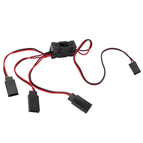 Yctze JR zu JST Y Splitter -Kabelbaum für Fernbedienungsautos - Verbesserung der Elektronischen Konnektivität mit 3 Wege Stromversorgung von Yctze