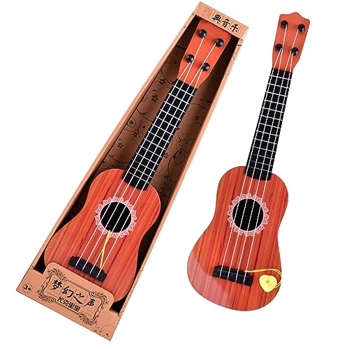 Yctze Kinder Spielbar u Gitarrenspielzeug Bildungsmusikinstrument für Brown (Brown) von Yctze